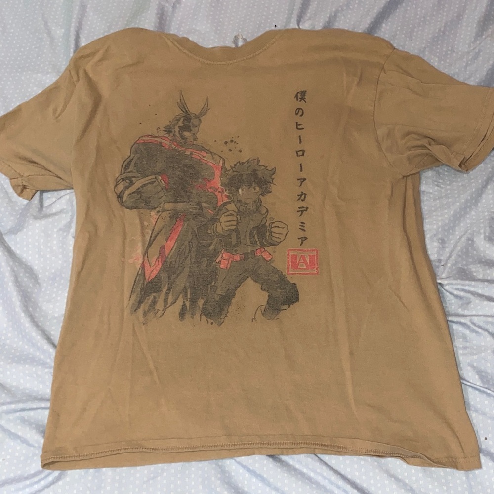 Tan Graphic T-Shirt